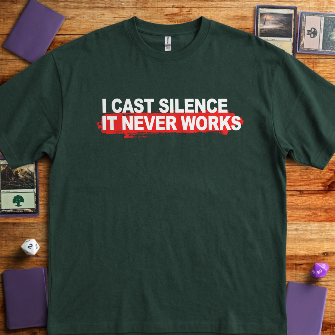 I Cast Silence - Forest Green
