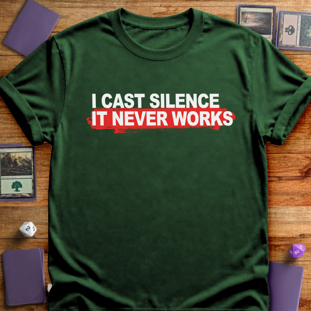 I Cast Silence - Forest Green