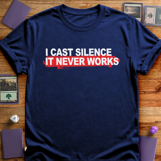 I Cast Silence - Navy