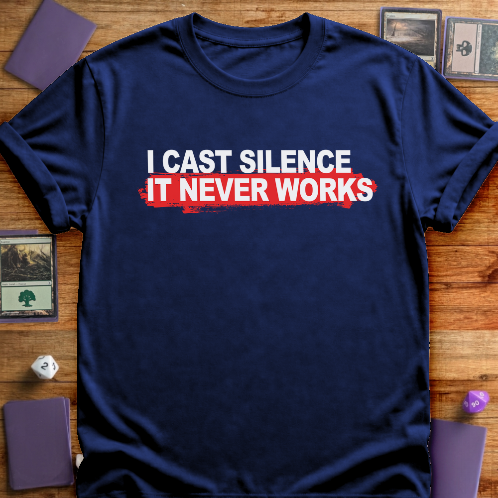 I Cast Silence - Navy