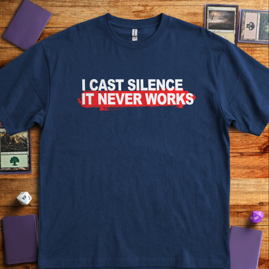 I Cast Silence - Navy