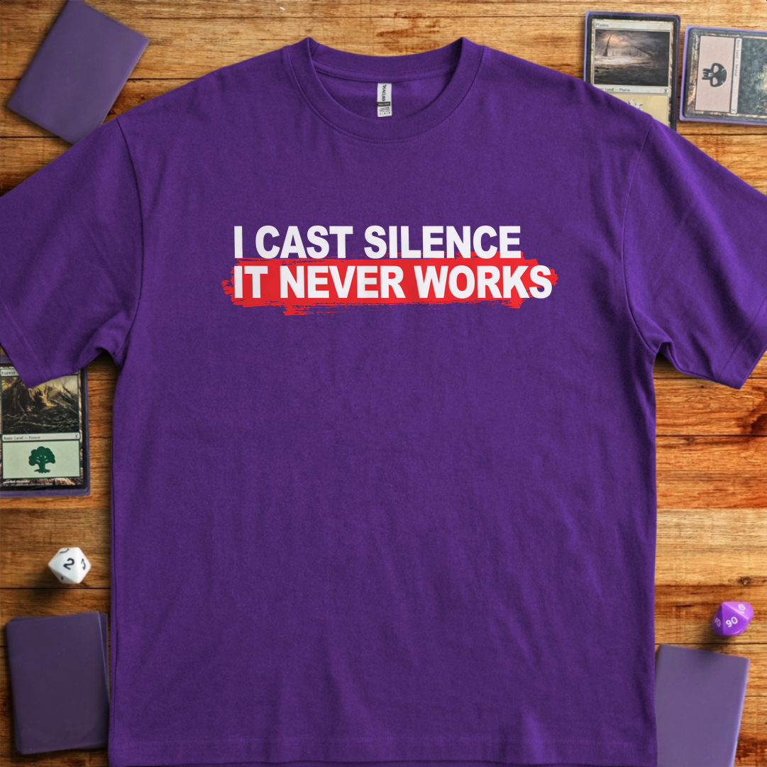I Cast Silence - Purple