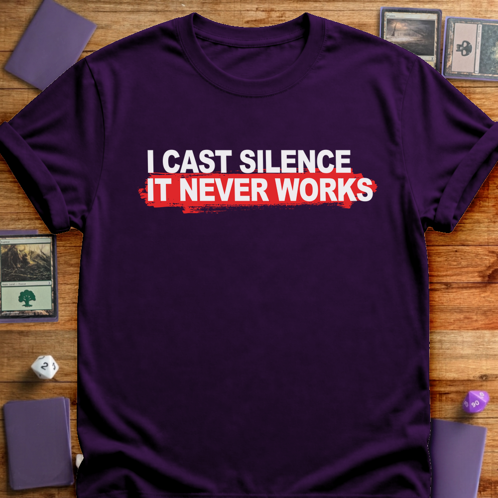 I Cast Silence - Purple