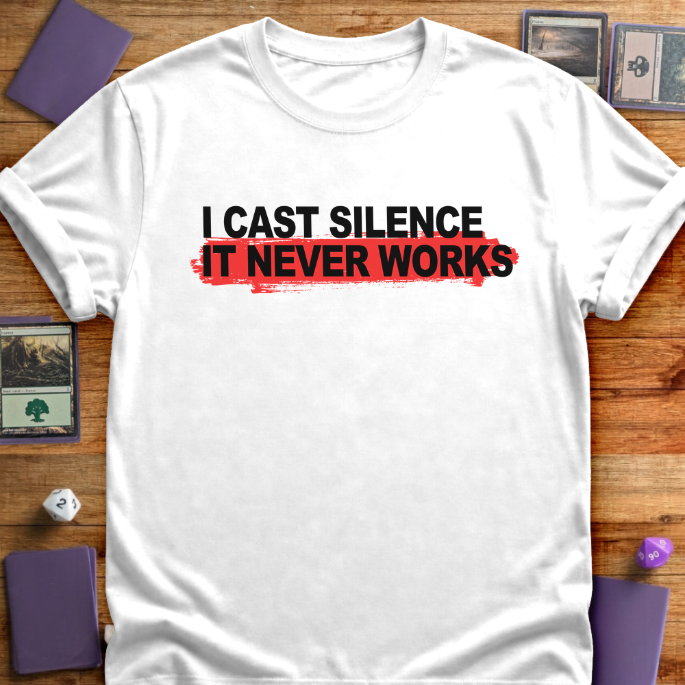 I Cast Silence - White
