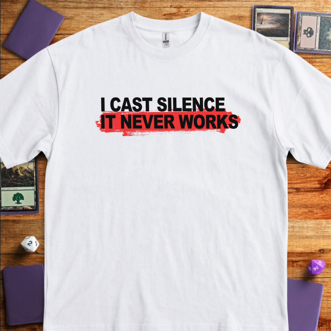 I Cast Silence - White