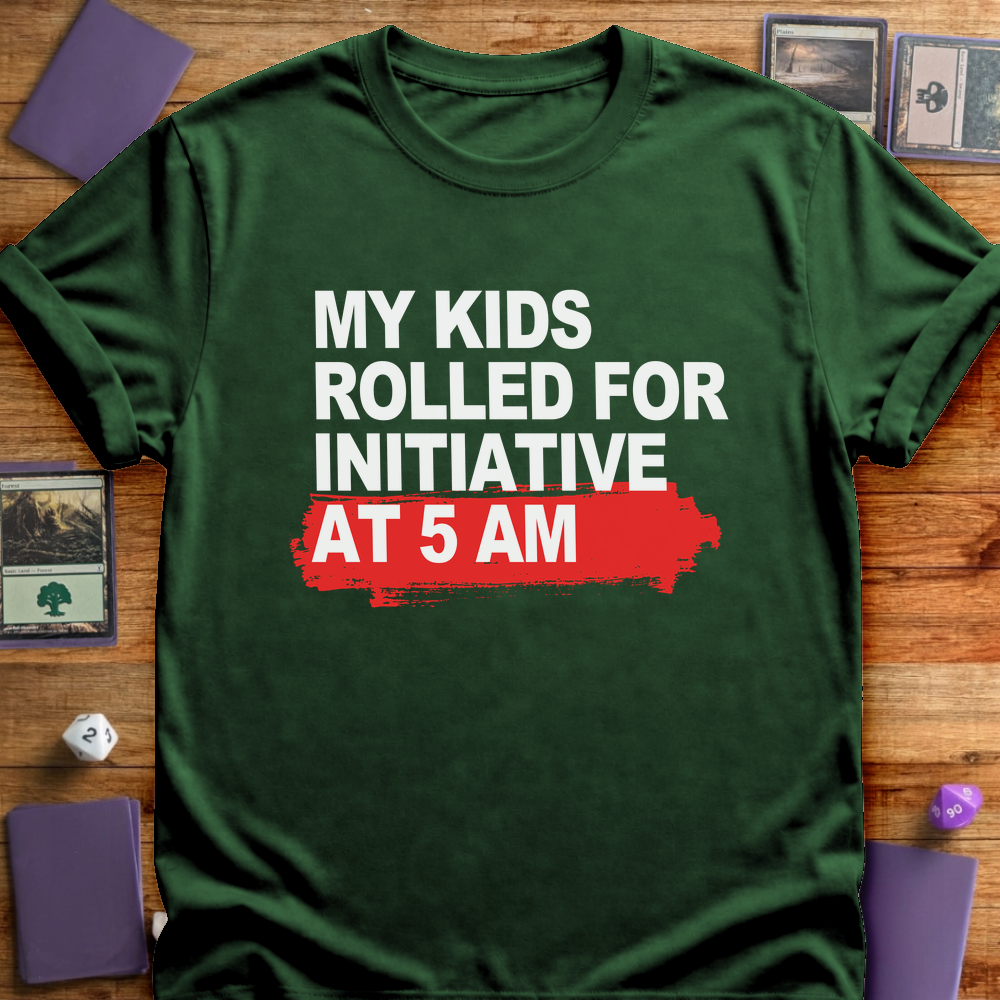 Initiative at 5 AM - Forest Green
