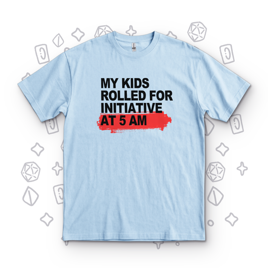 Initiative at 5 AM - Light Blue