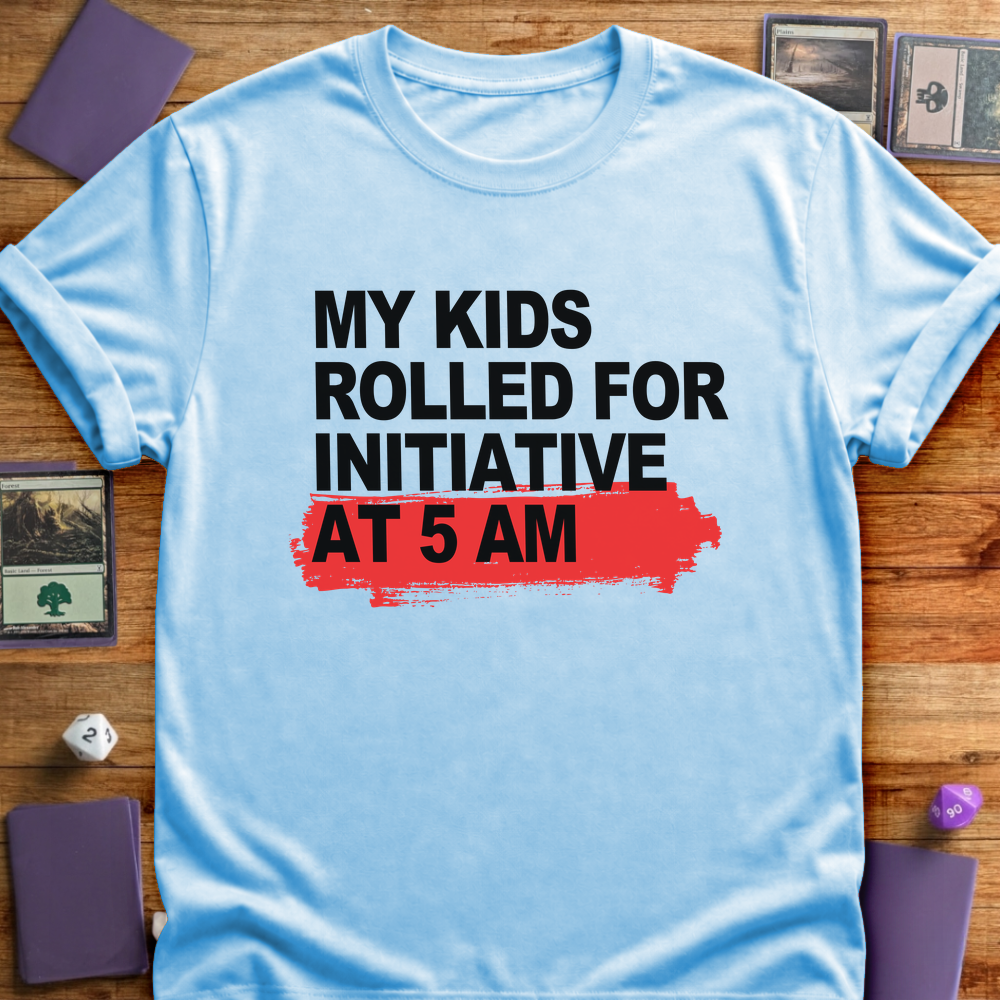 Initiative at 5 AM - Light Blue