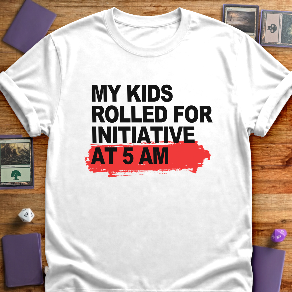 Initiative at 5 AM - White