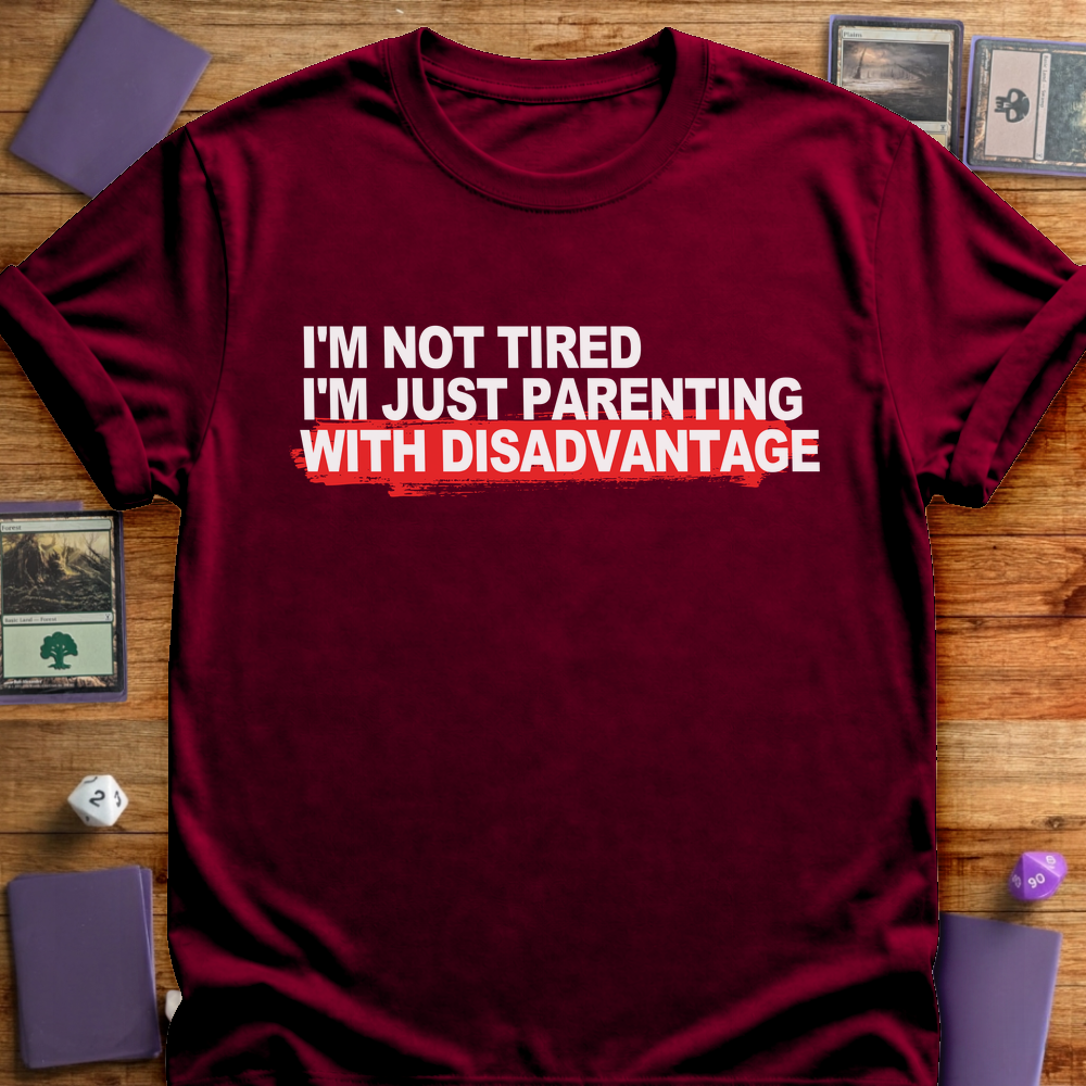 Rolling With Disadvantage - Maroon