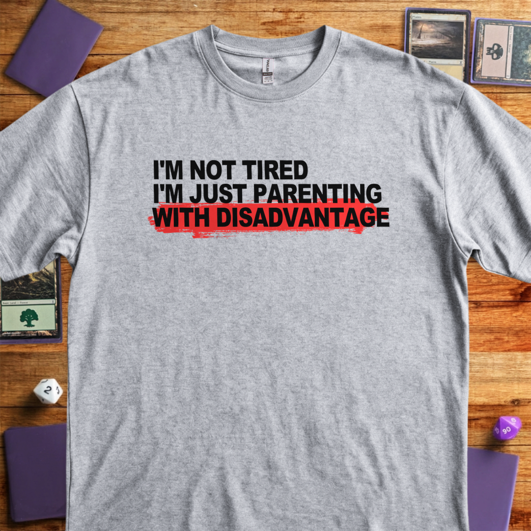 Rolling With Disadvantage - Sport Grey