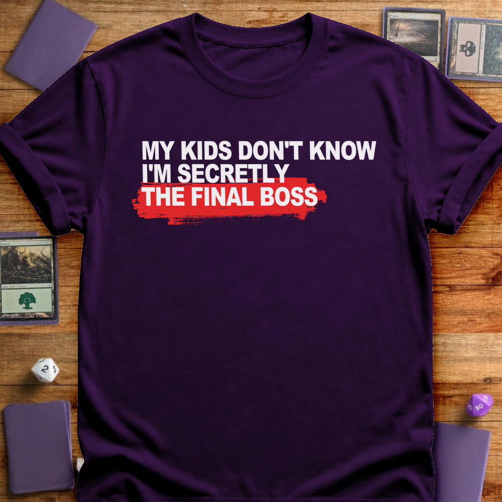 Secretly the Final Boss - Purple