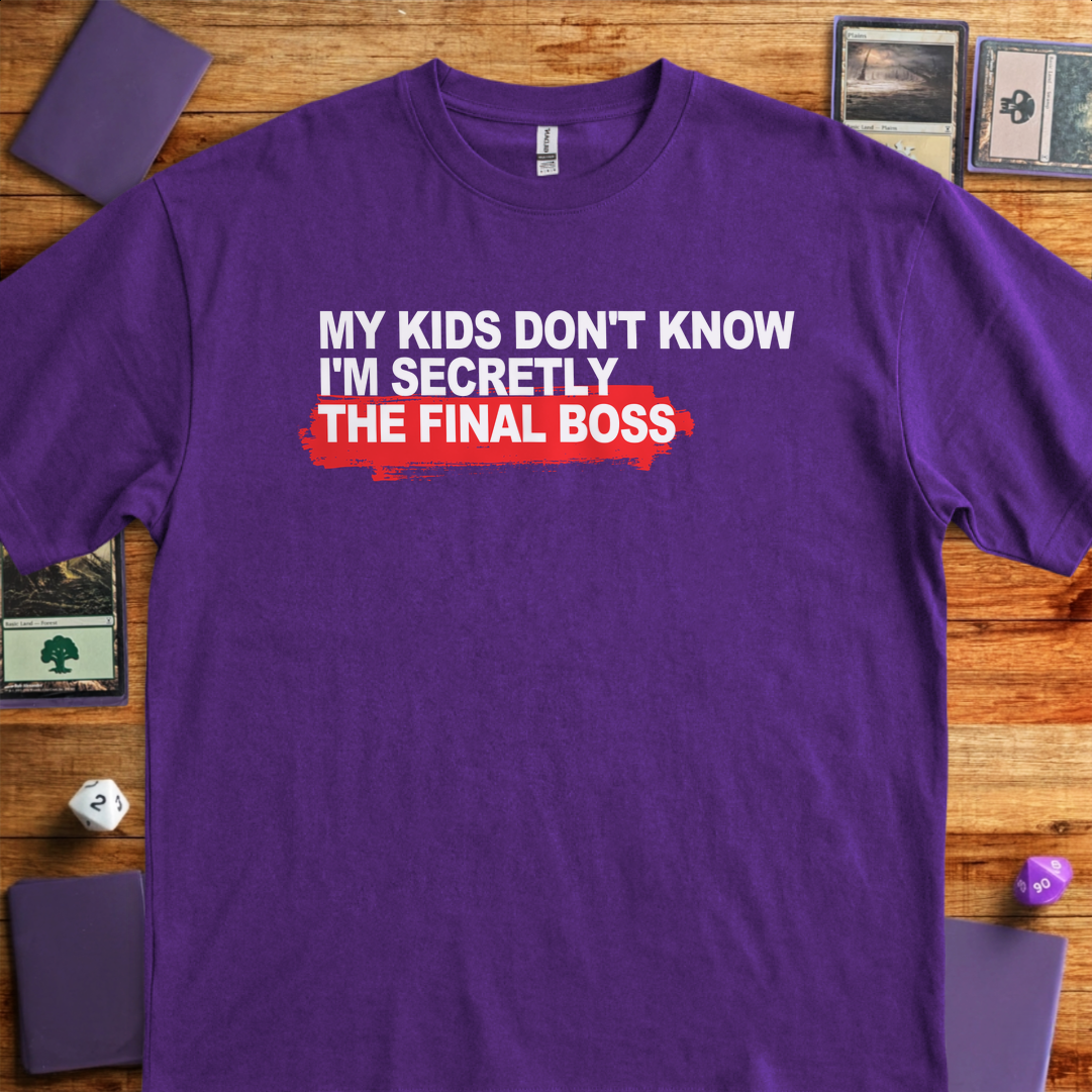 Secretly the Final Boss - Purple