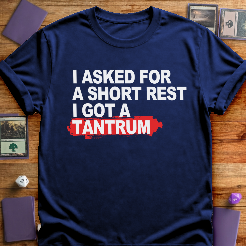 Short Rest Got a Tantrum - Navy