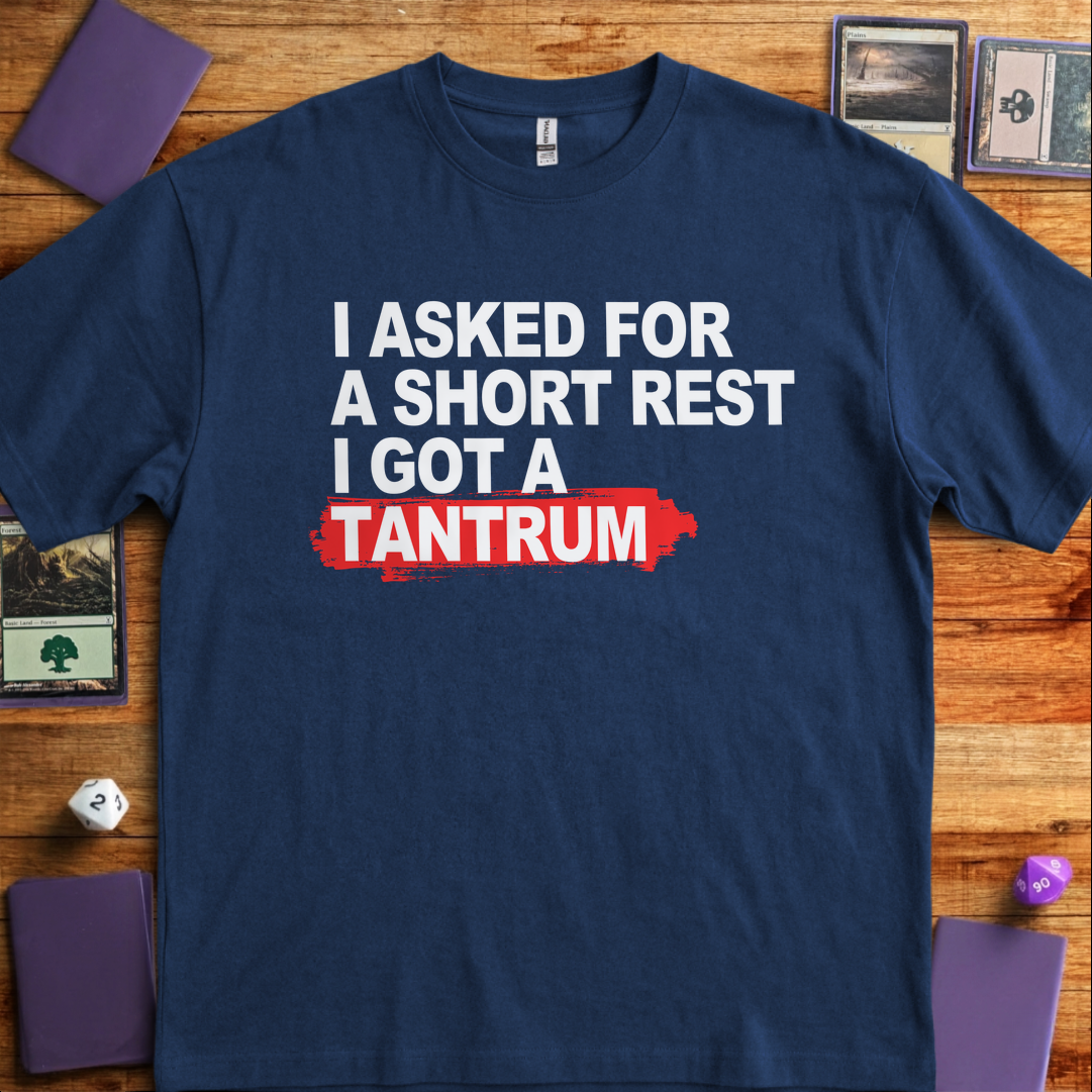 Short Rest Got a Tantrum - Navy