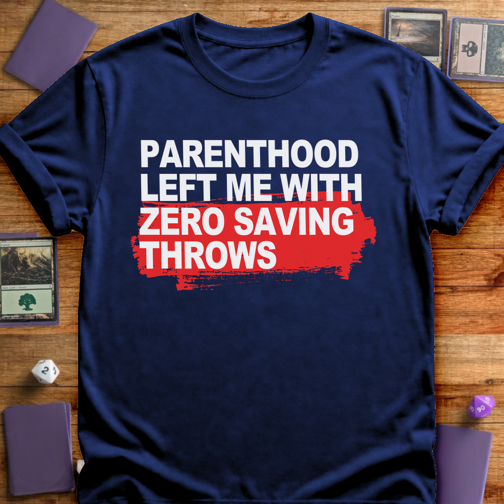 Zero Saving Throws - Navy