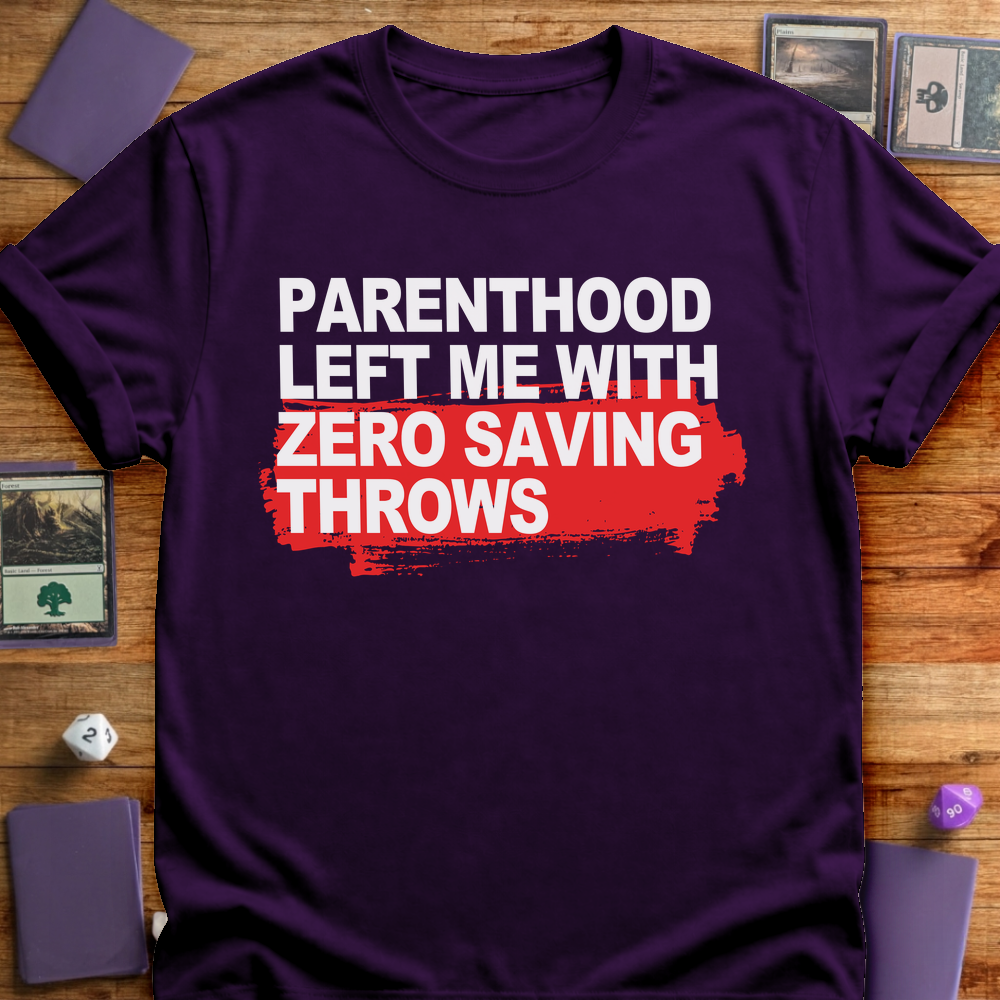 Zero Saving Throws - Purple