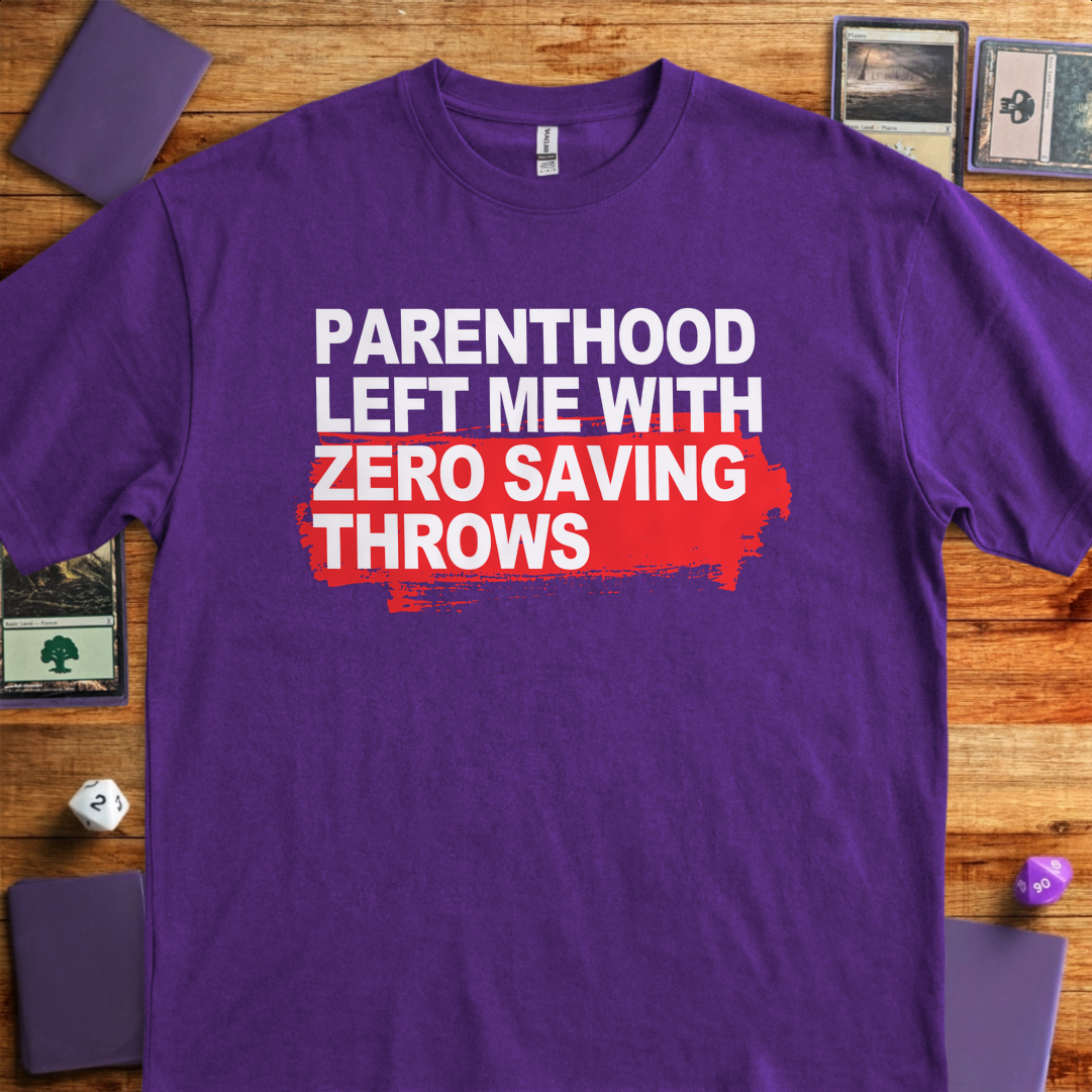 Zero Saving Throws - Purple