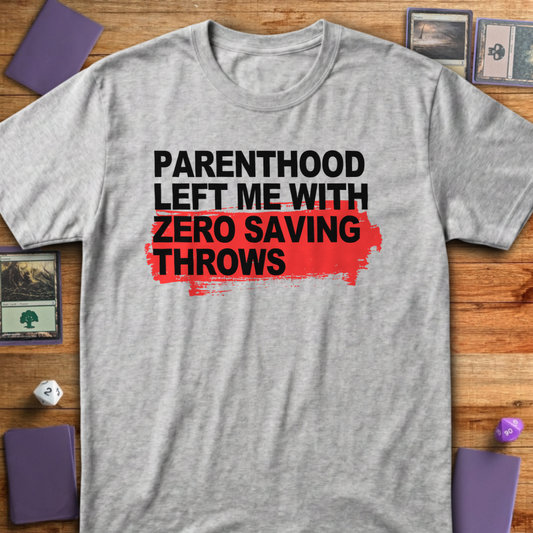 Zero Saving Throws - Sport Grey
