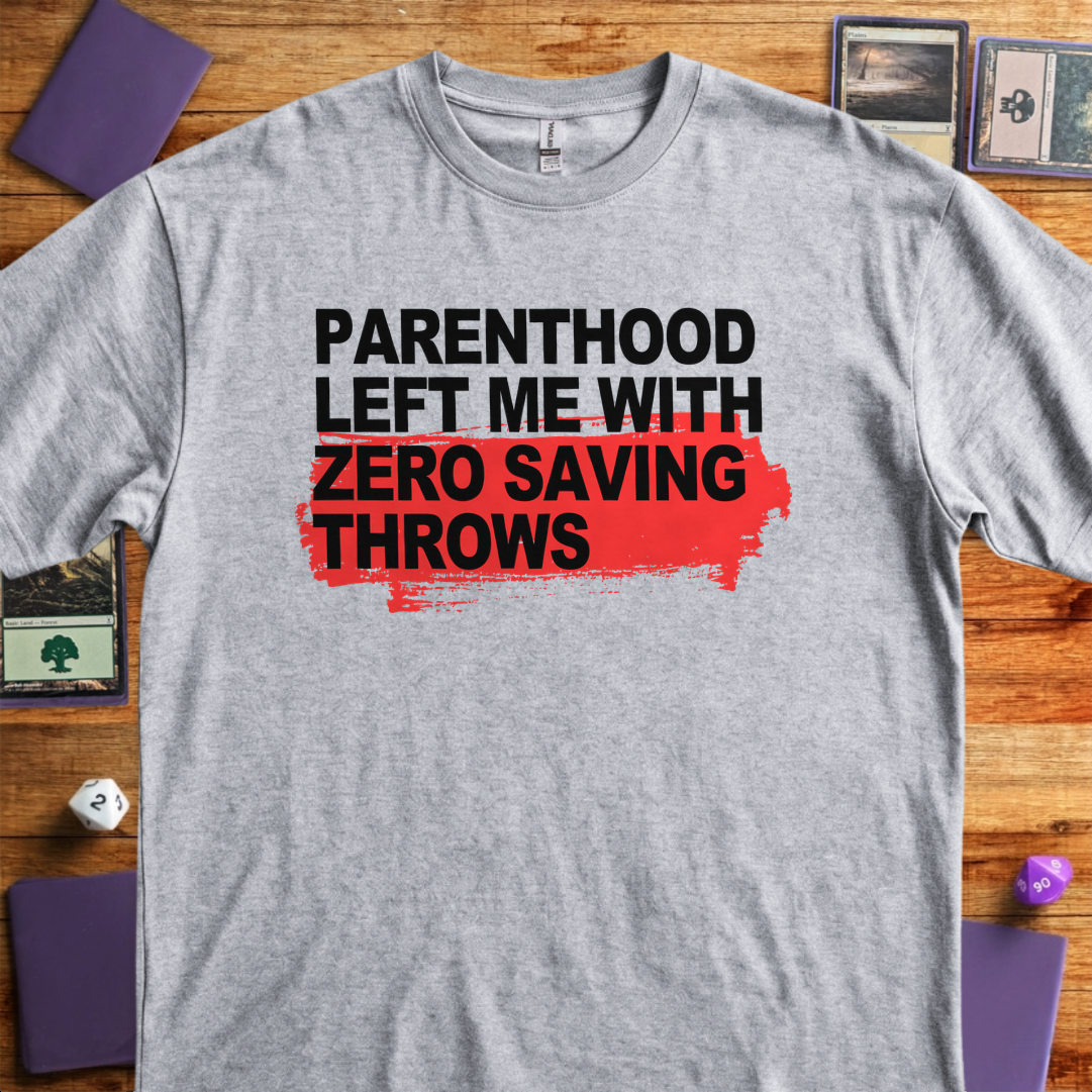 Zero Saving Throws - Sport Grey