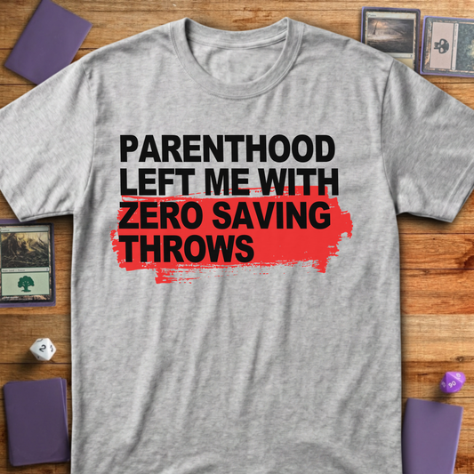 Zero Saving Throws - Sport Grey