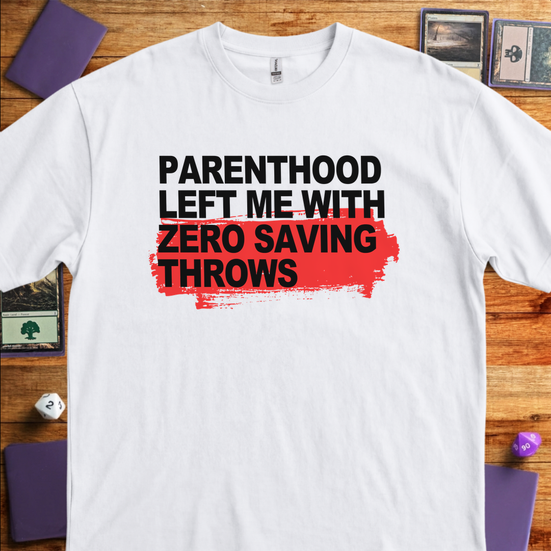 Zero Saving Throws - White