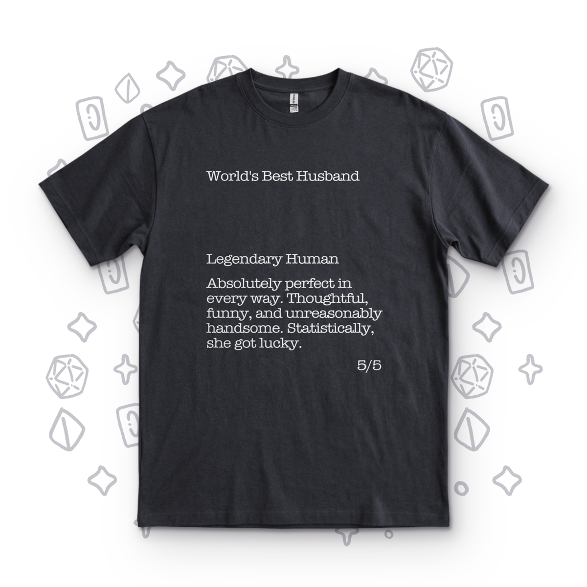 World's Best Husband - Black