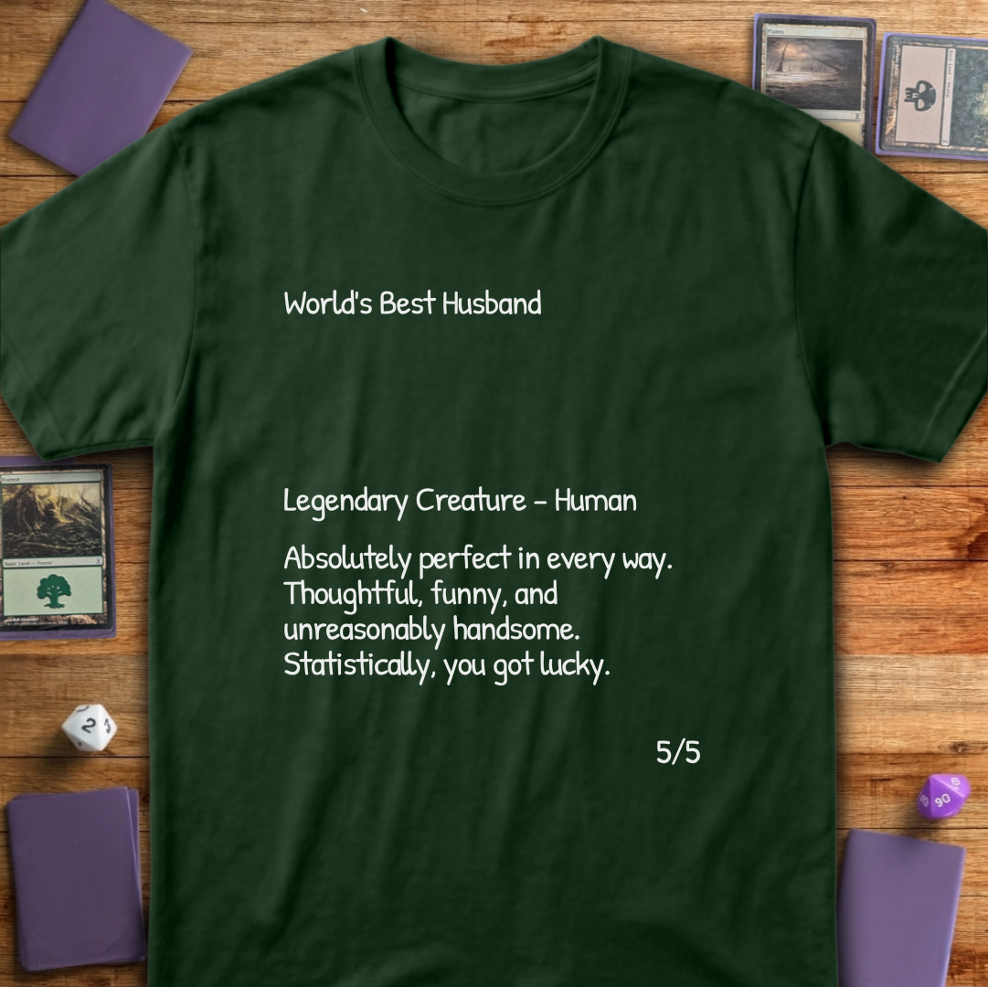 World's Best Husband - Forest Green