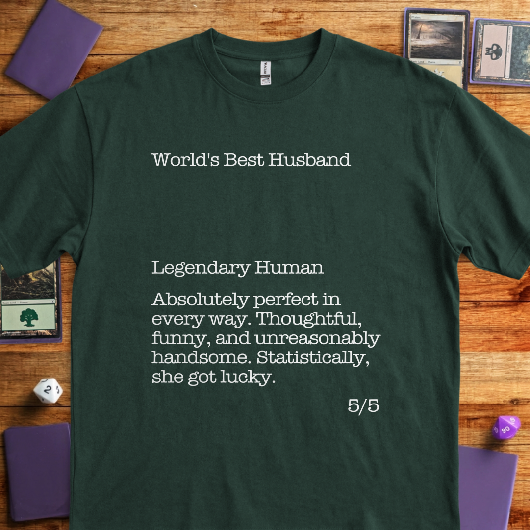 World's Best Husband - Forest Green