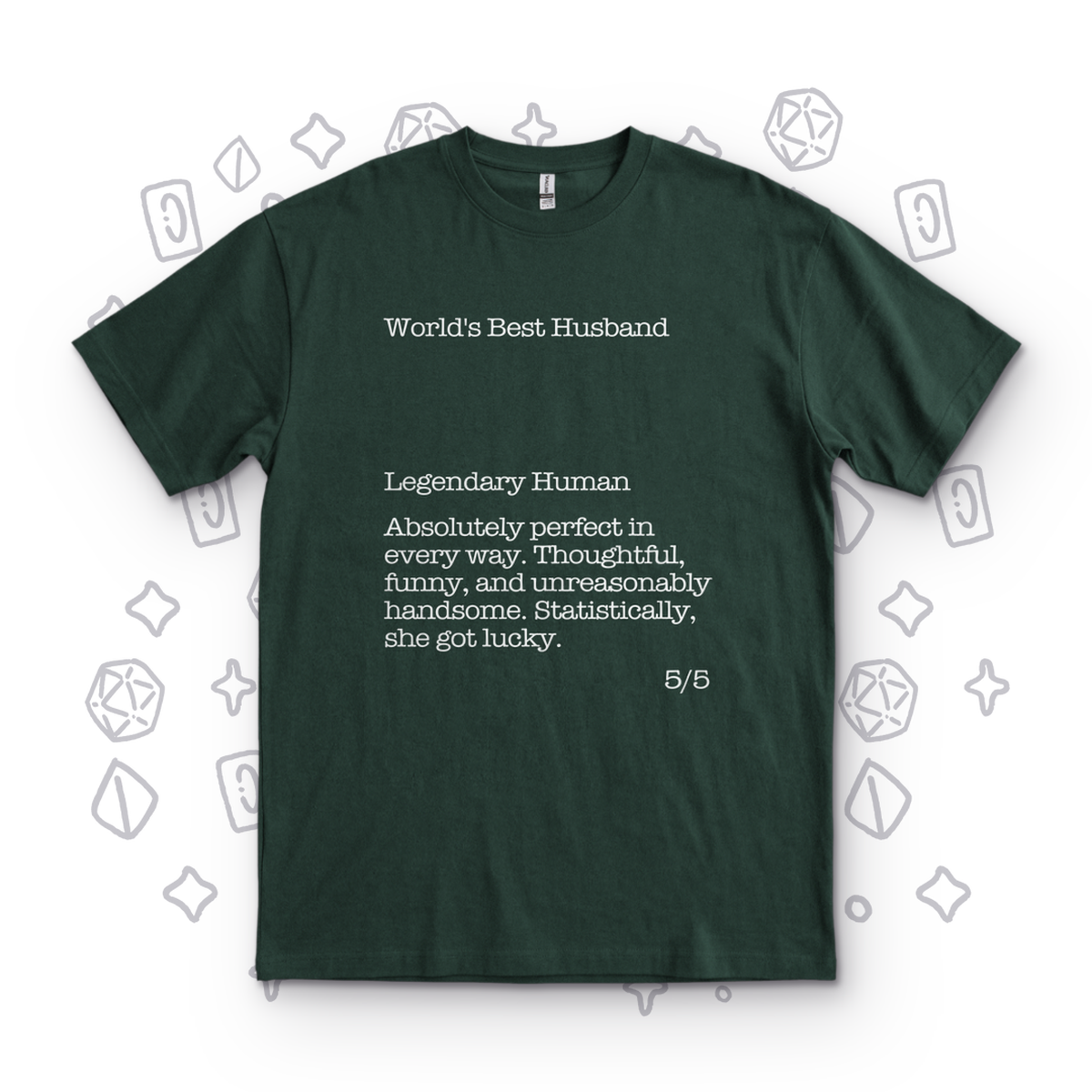 World's Best Husband - Forest Green
