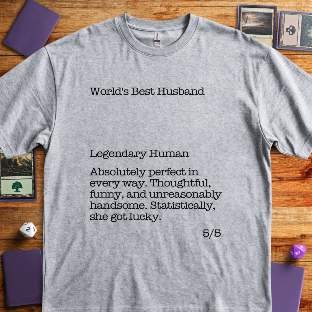 World's Best Husband - Sport Grey