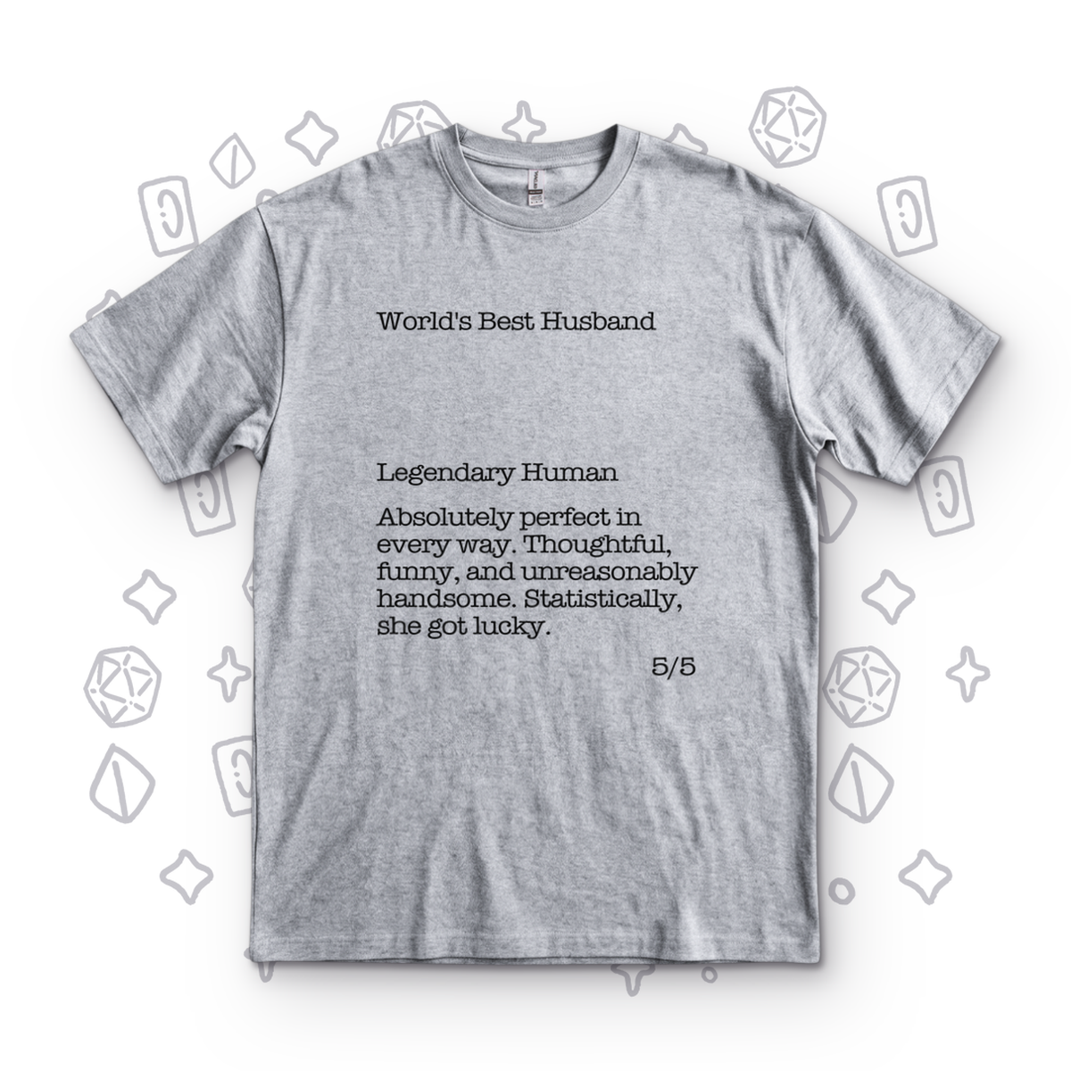 World's Best Husband - Sport Grey