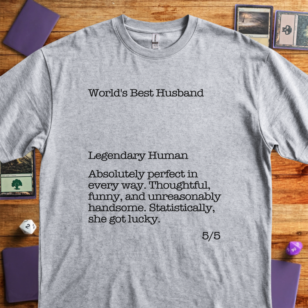 World's Best Husband - Sport Grey