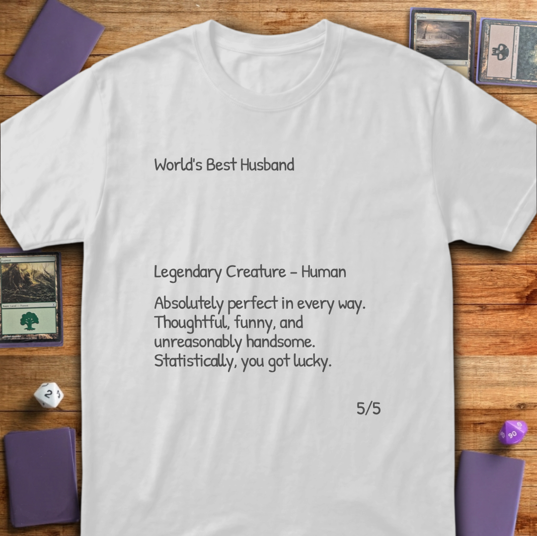 World's Best Husband - White