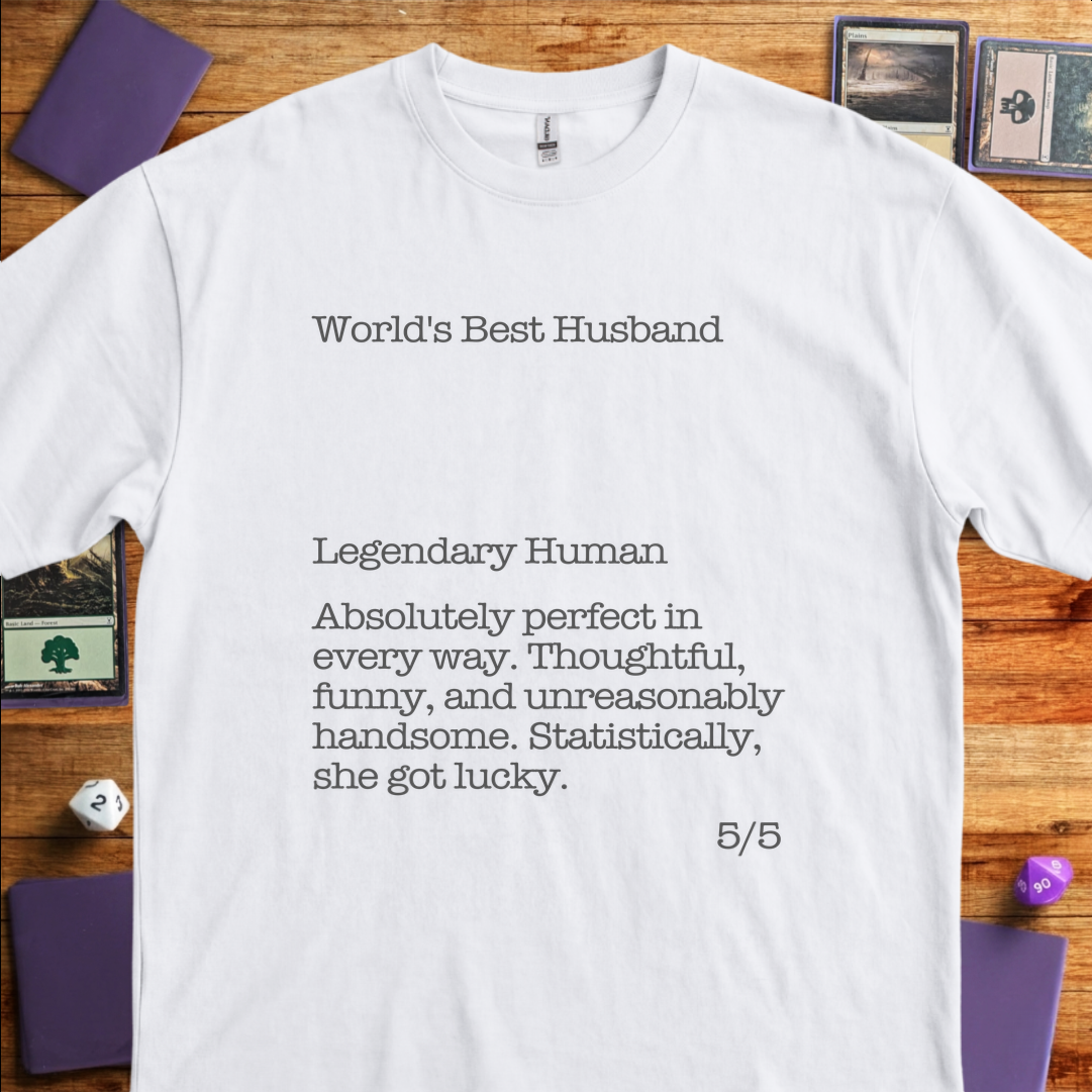 World's Best Husband - White