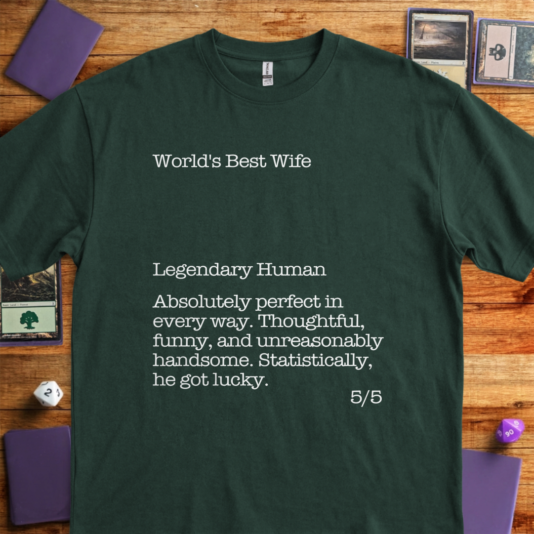 World's Best Wife - Forest Green