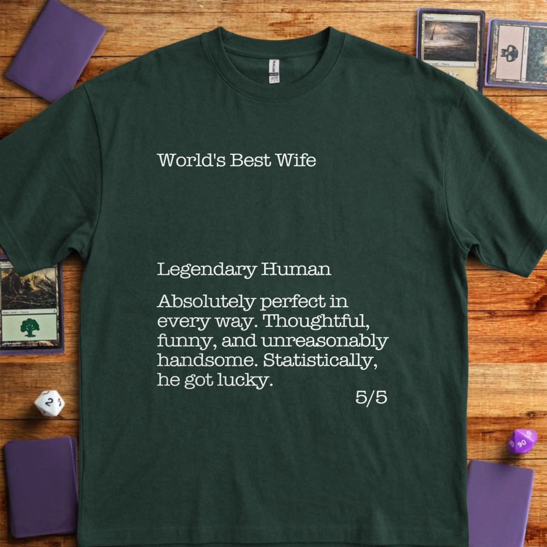 World's Best Wife - Forest Green