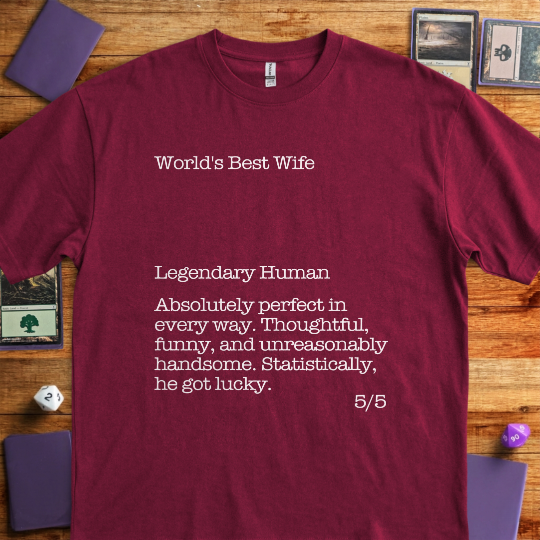 World's Best Wife - Maroon