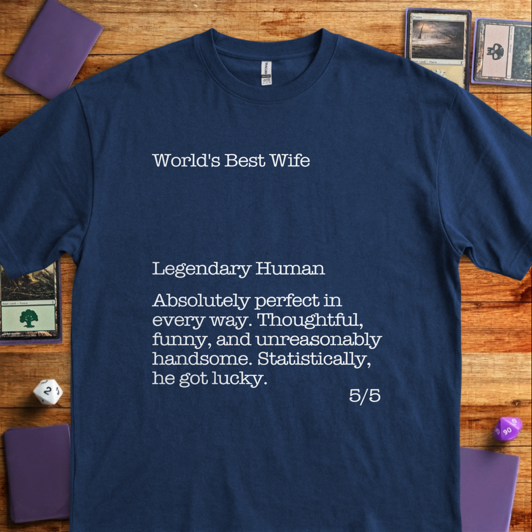 World's Best Wife - Navy