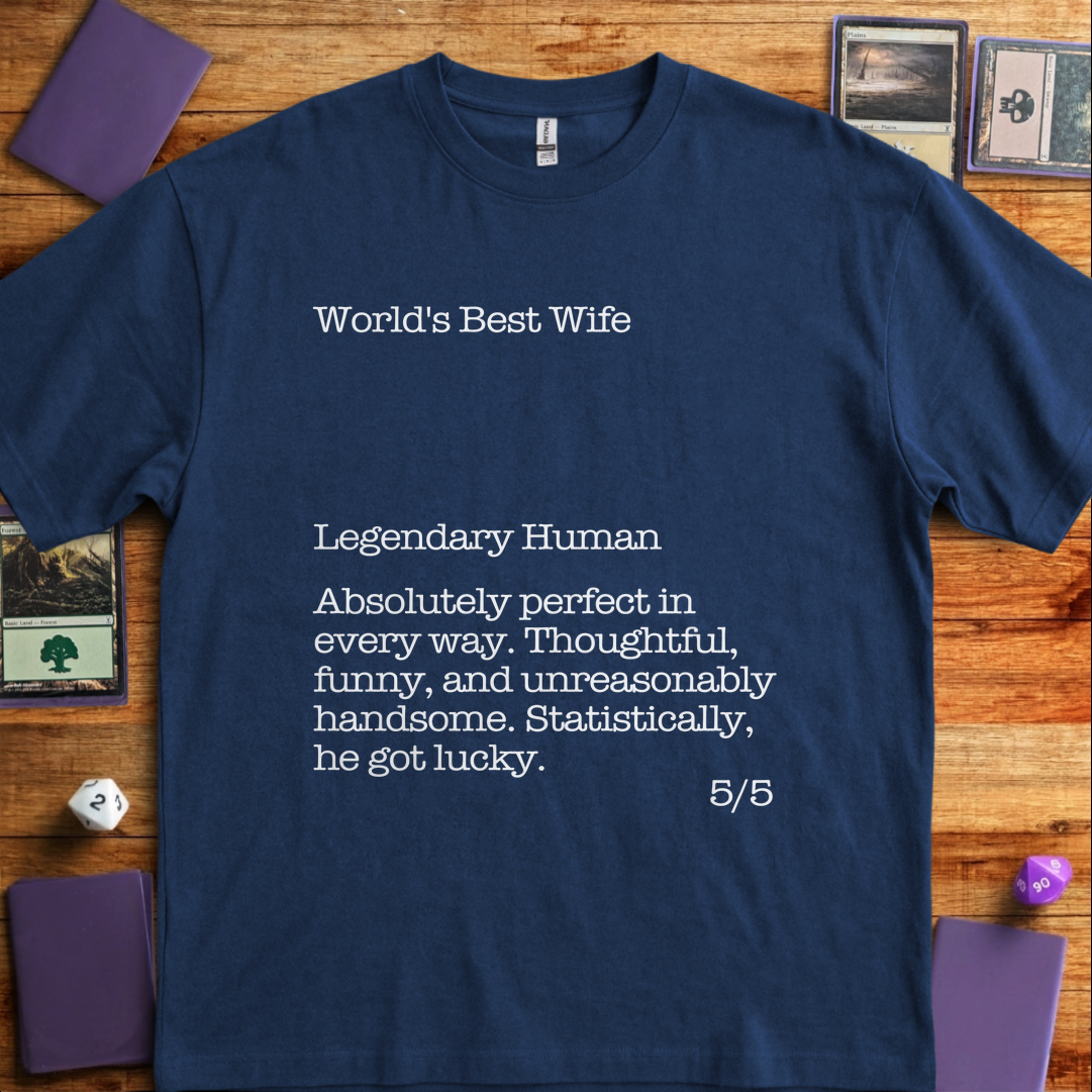 World's Best Wife - Navy
