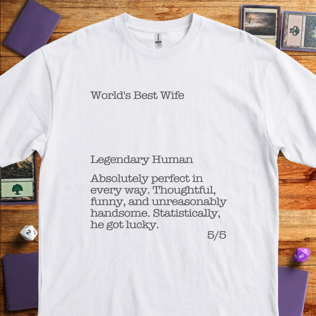 World's Best Wife - White
