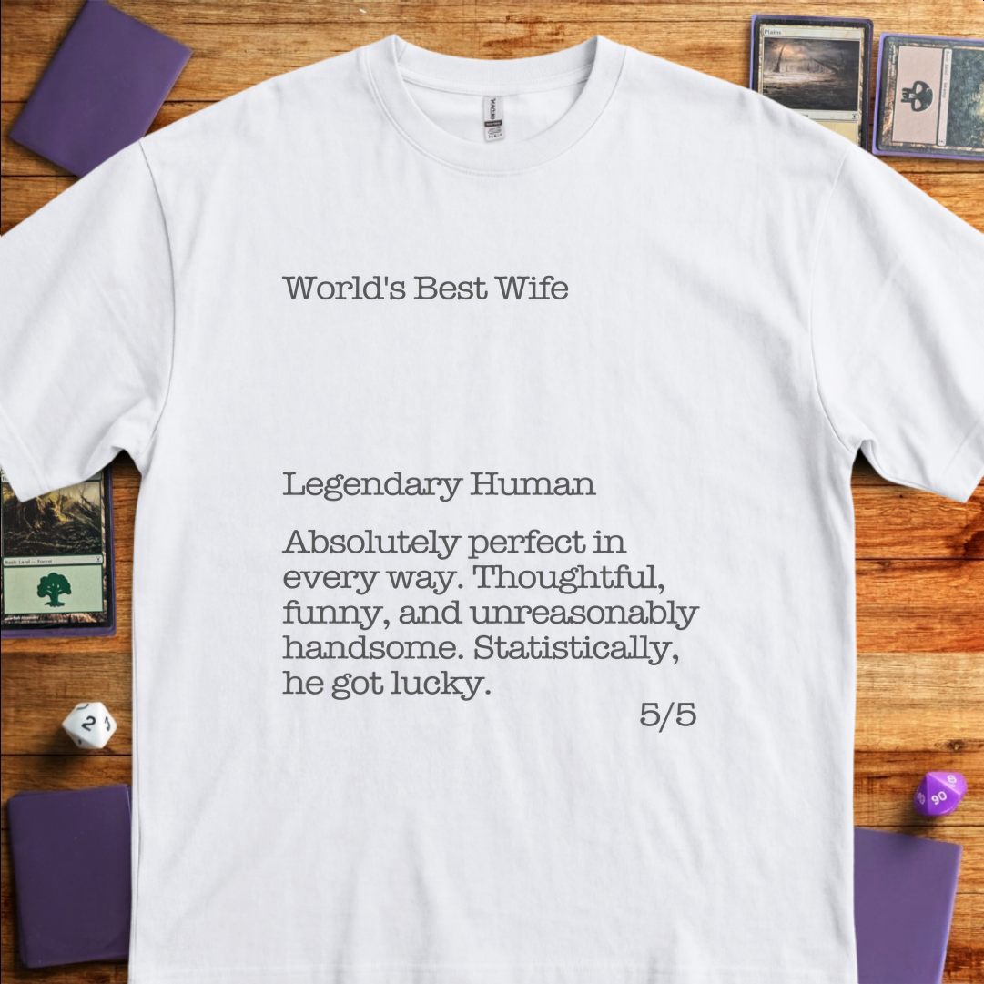 World's Best Wife - White