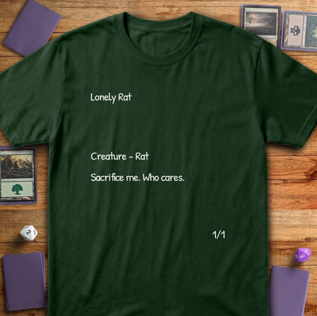 Lonely Rat - Forest Green