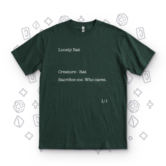 Lonely Rat - Forest Green