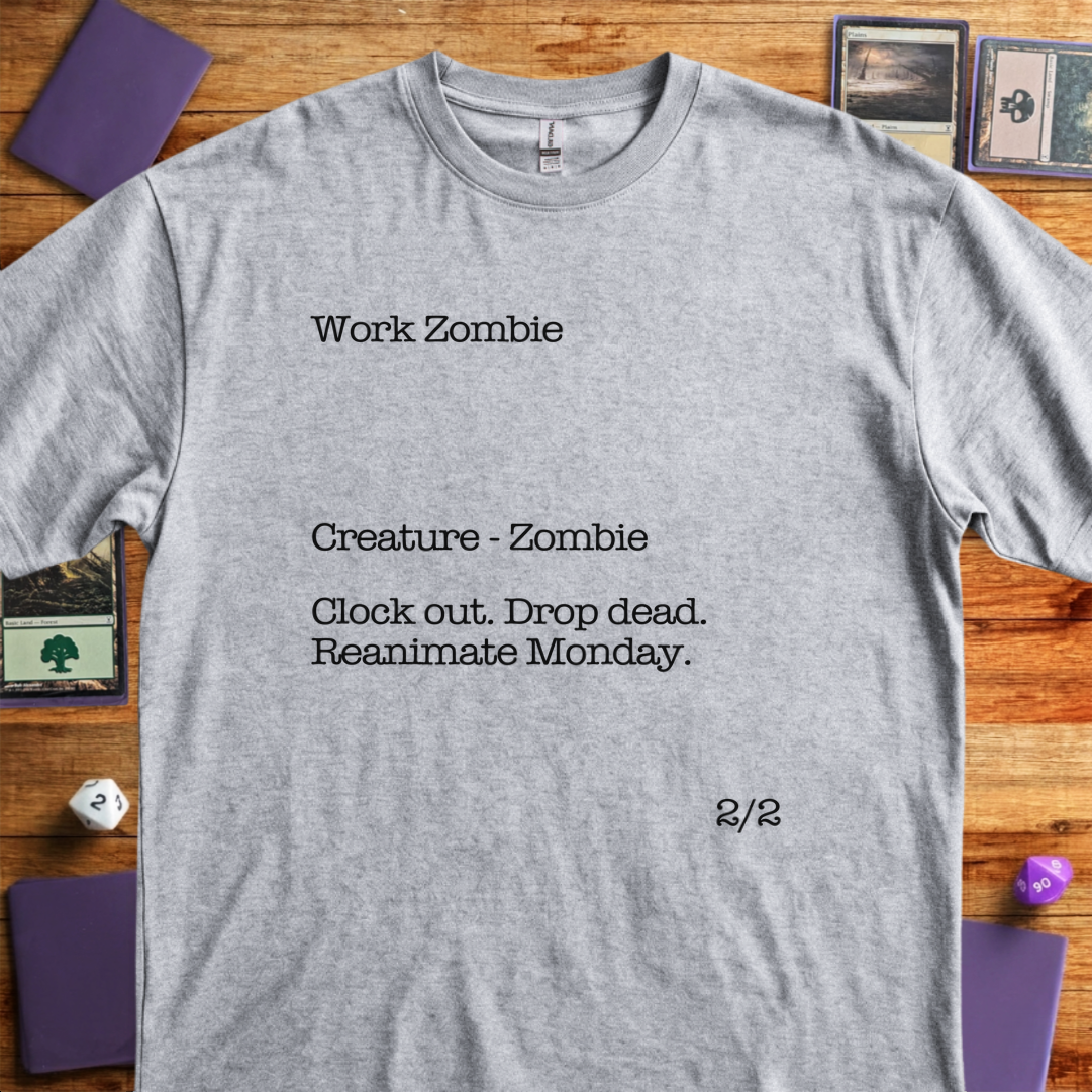 Work Zombie - Sport Grey