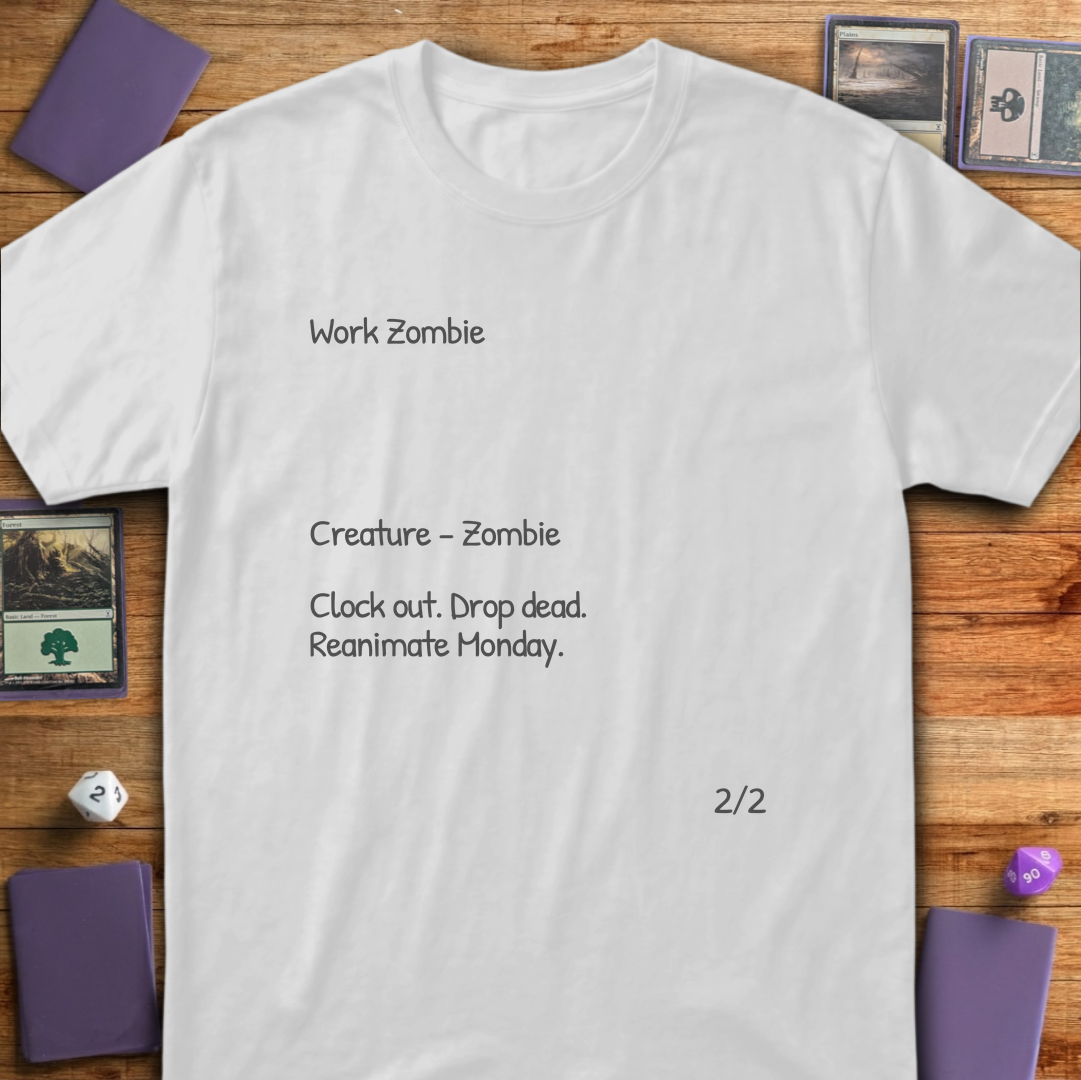 Work Zombie - White