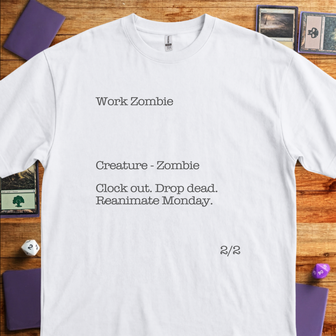 Work Zombie - White