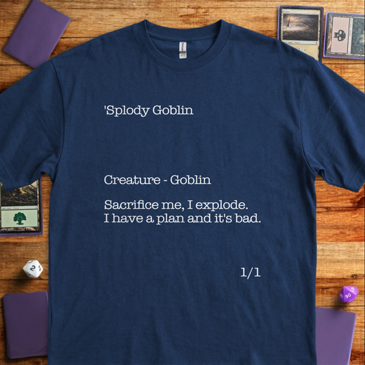 'Splody Goblin - Navy