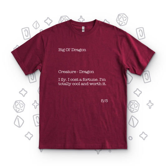Big Ol' Dragon - Maroon