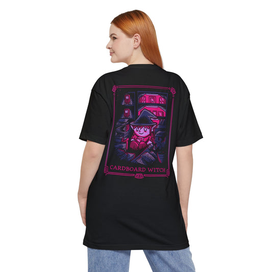 Cardboard Witch BACK PRINT Tall Beefy-T® T-Shirt